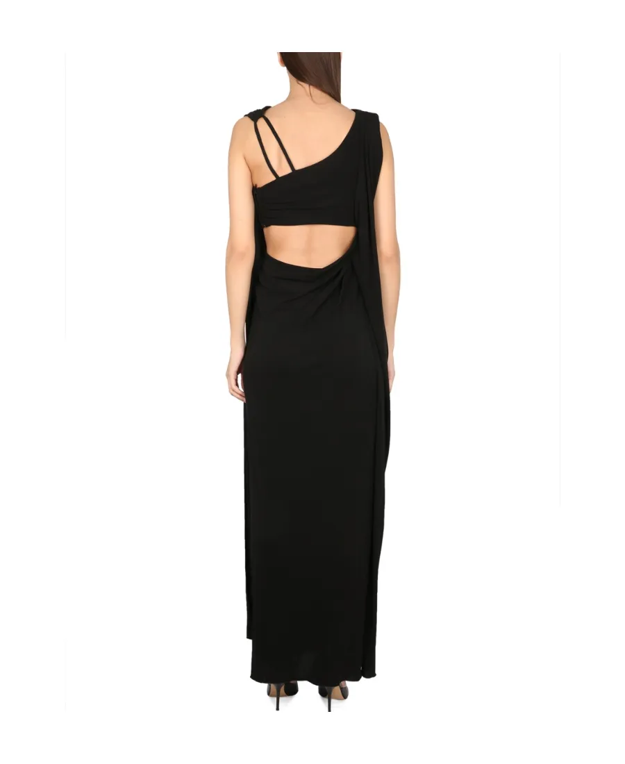Back Cut-Out Slim Fit Dress