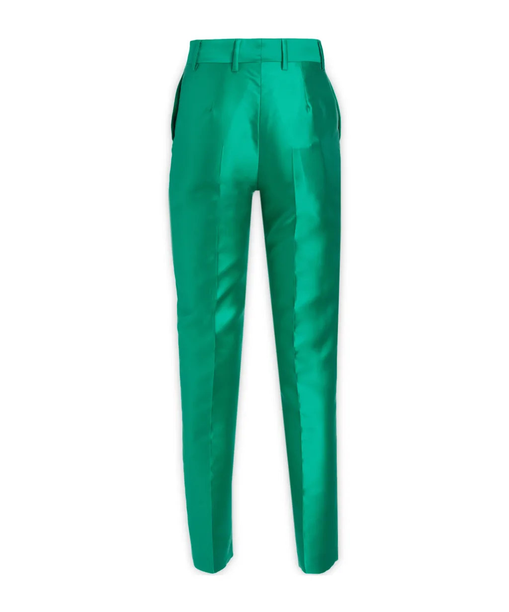 High-Waisted Casual Pants