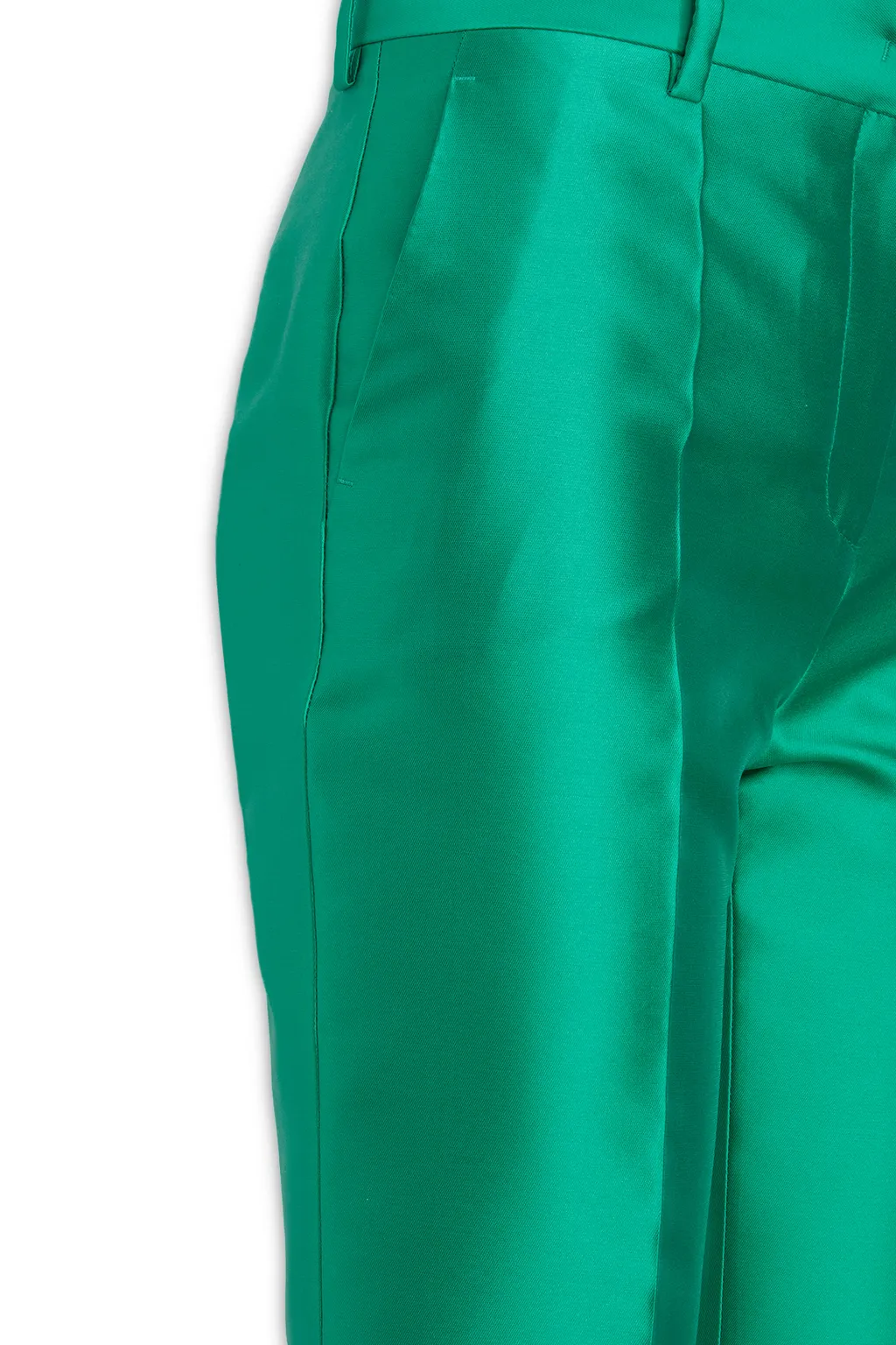 High-Waisted Casual Pants