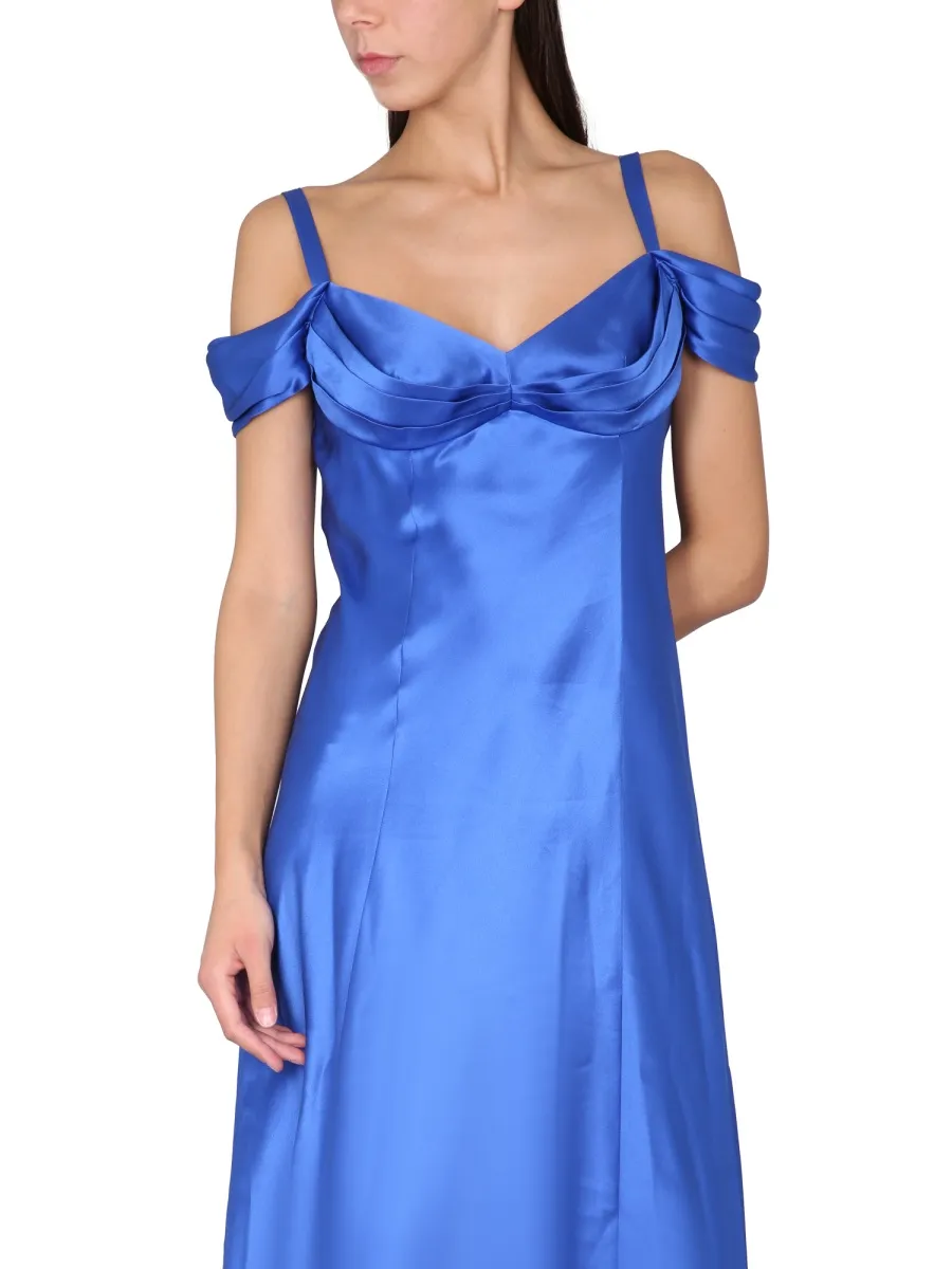 Sweetheart Neck Long Dress