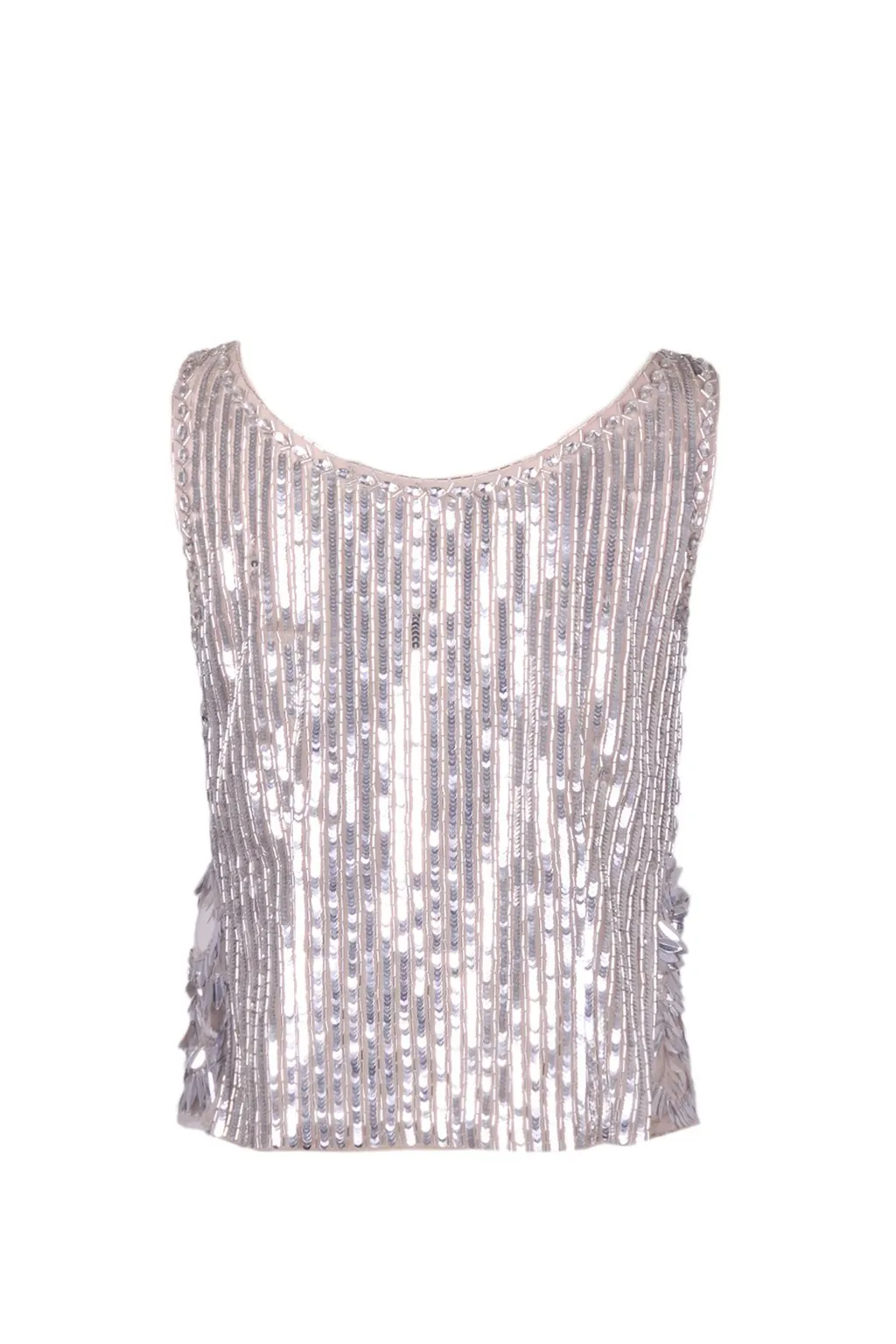 Sequin Embellished Tank Top