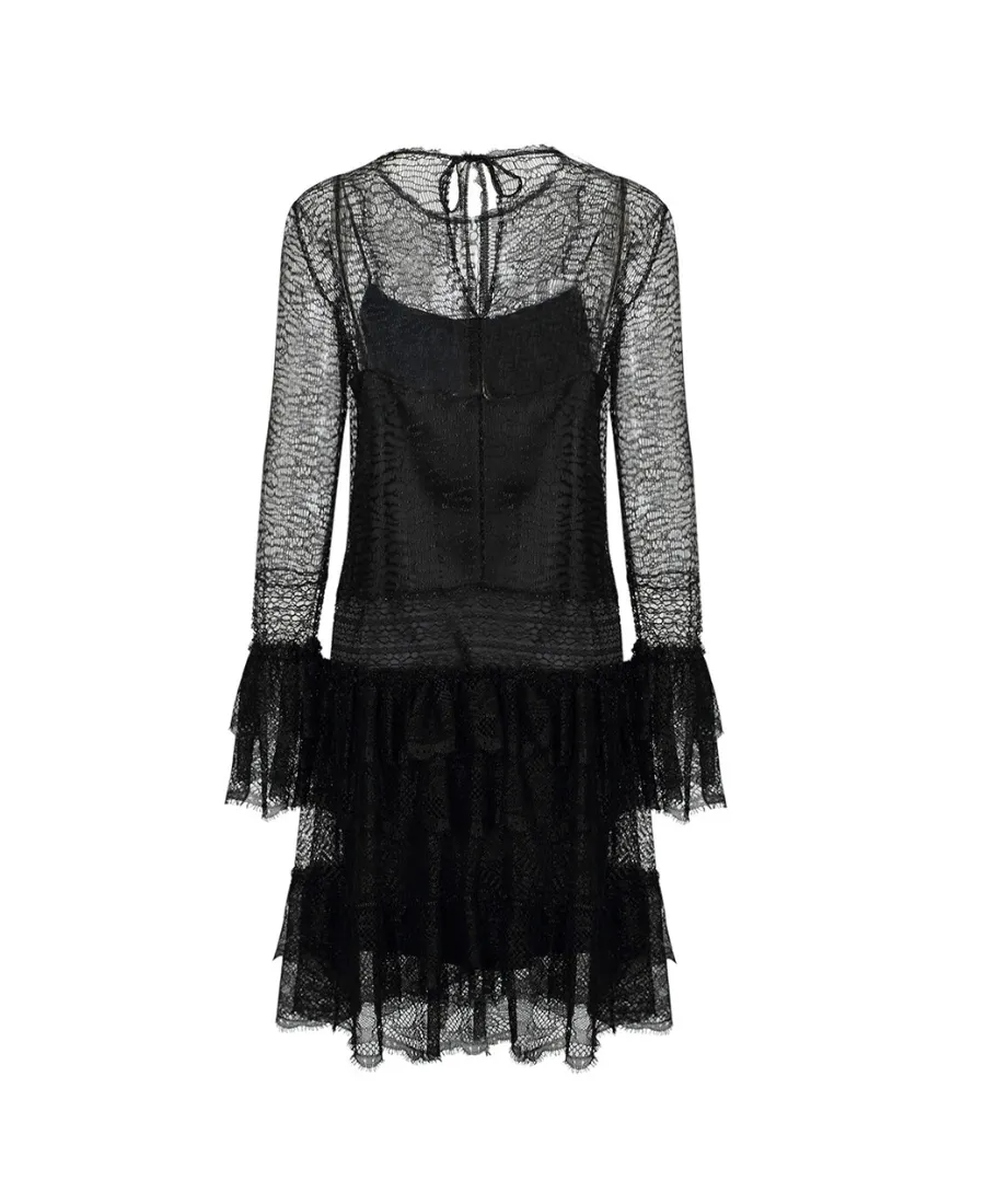 Hollowed-Out Dress