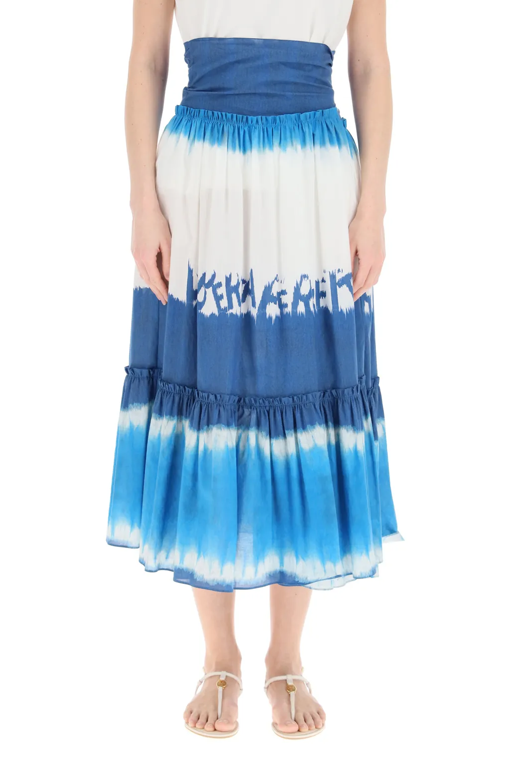Tie-Dye Midi Skirt