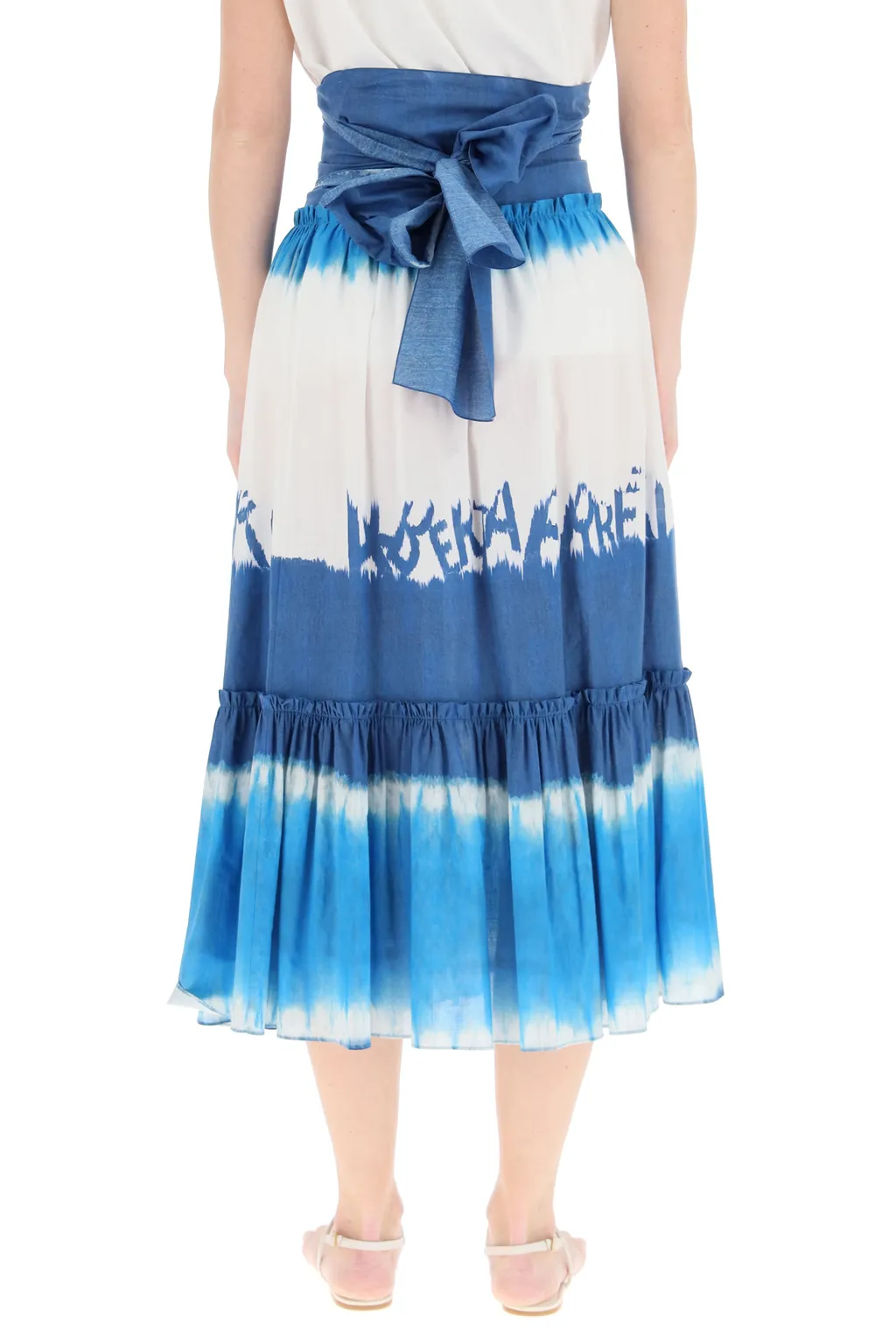 Tie-Dye Midi Skirt