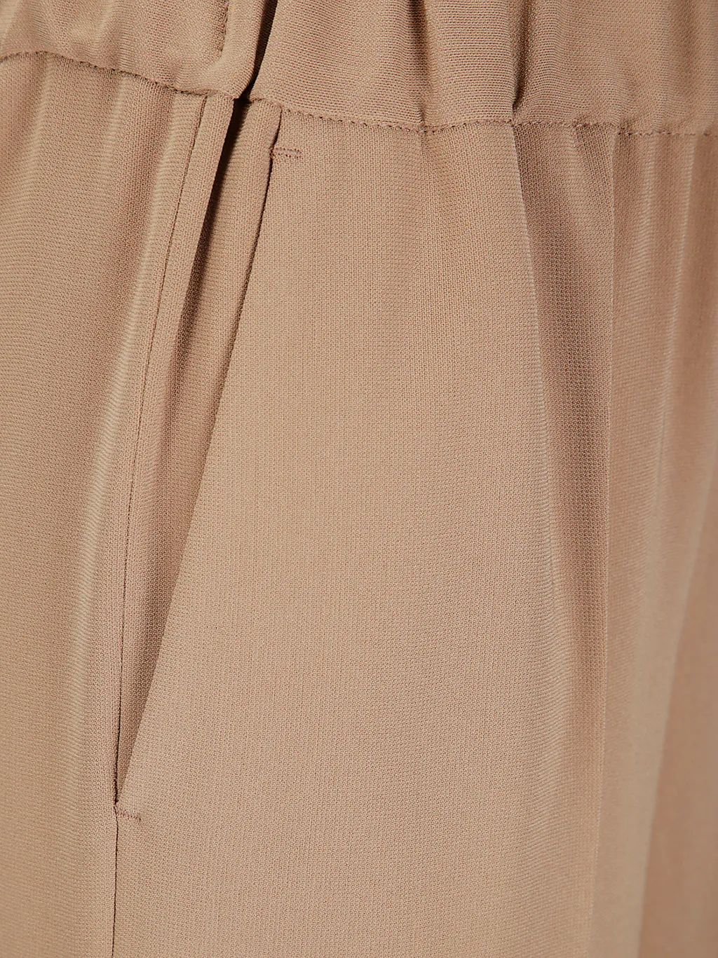 Elastic Waist Casual Pants