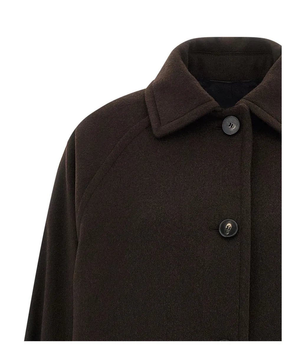 Virgin Wool Long Coat