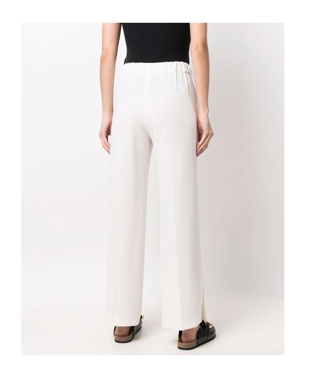 High-Waist Wide-Leg Trousers