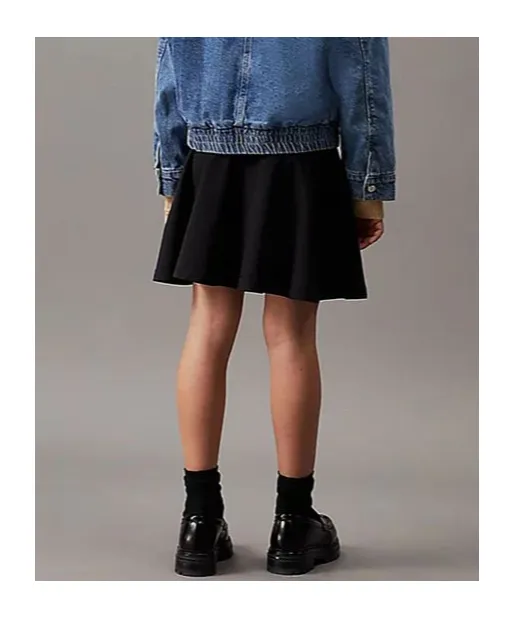 Elasticated-Waistband Skirt