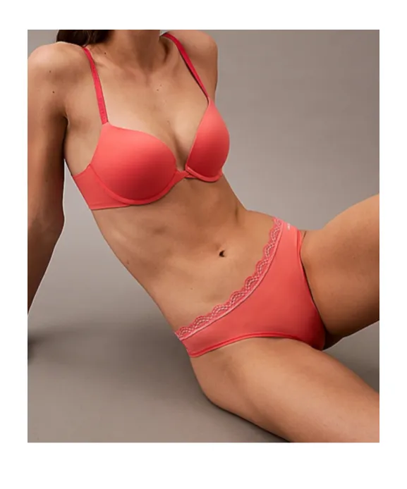 Micro Stretch With Lace Thong