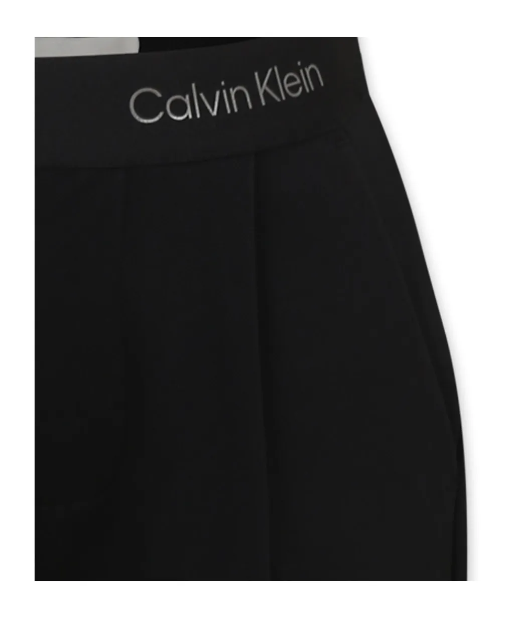 Elastic Waist Casual Pants