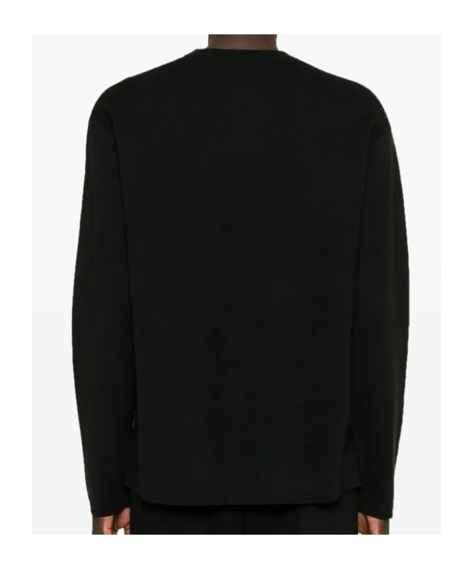 Fine Knit Crew Neck Pullover