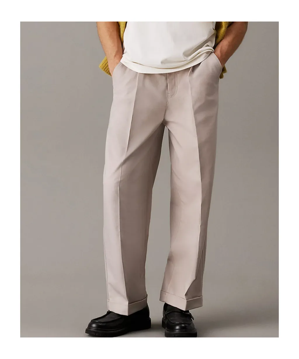 Twill Casual Pants