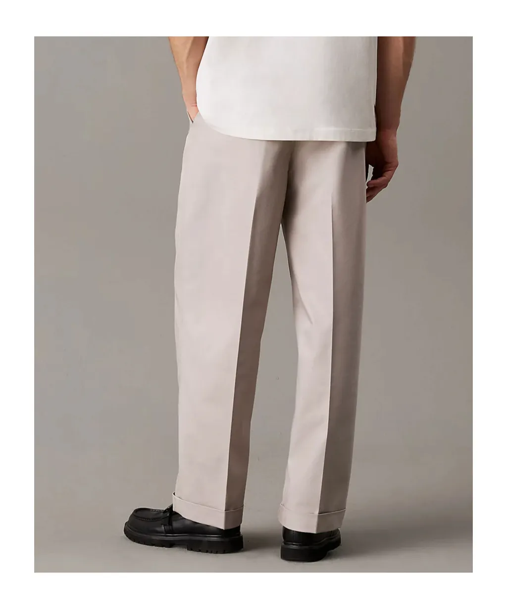 Twill Casual Pants