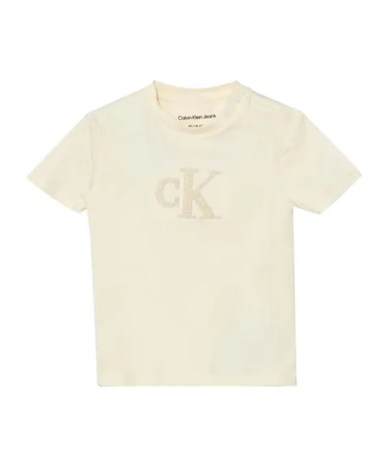 Flocked Logo T-Shirt And Shorts Set