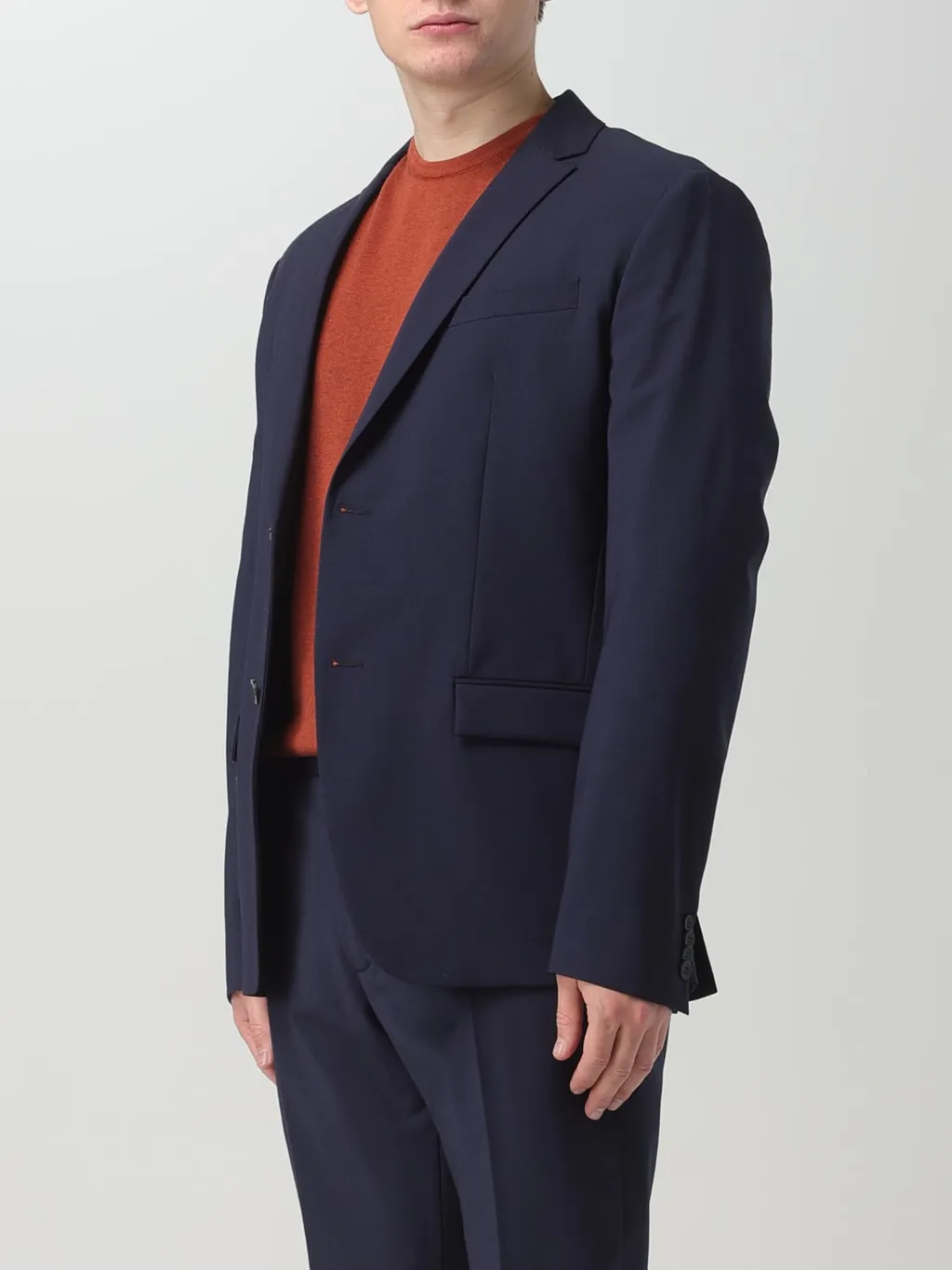 Two-Button Wool Jacket