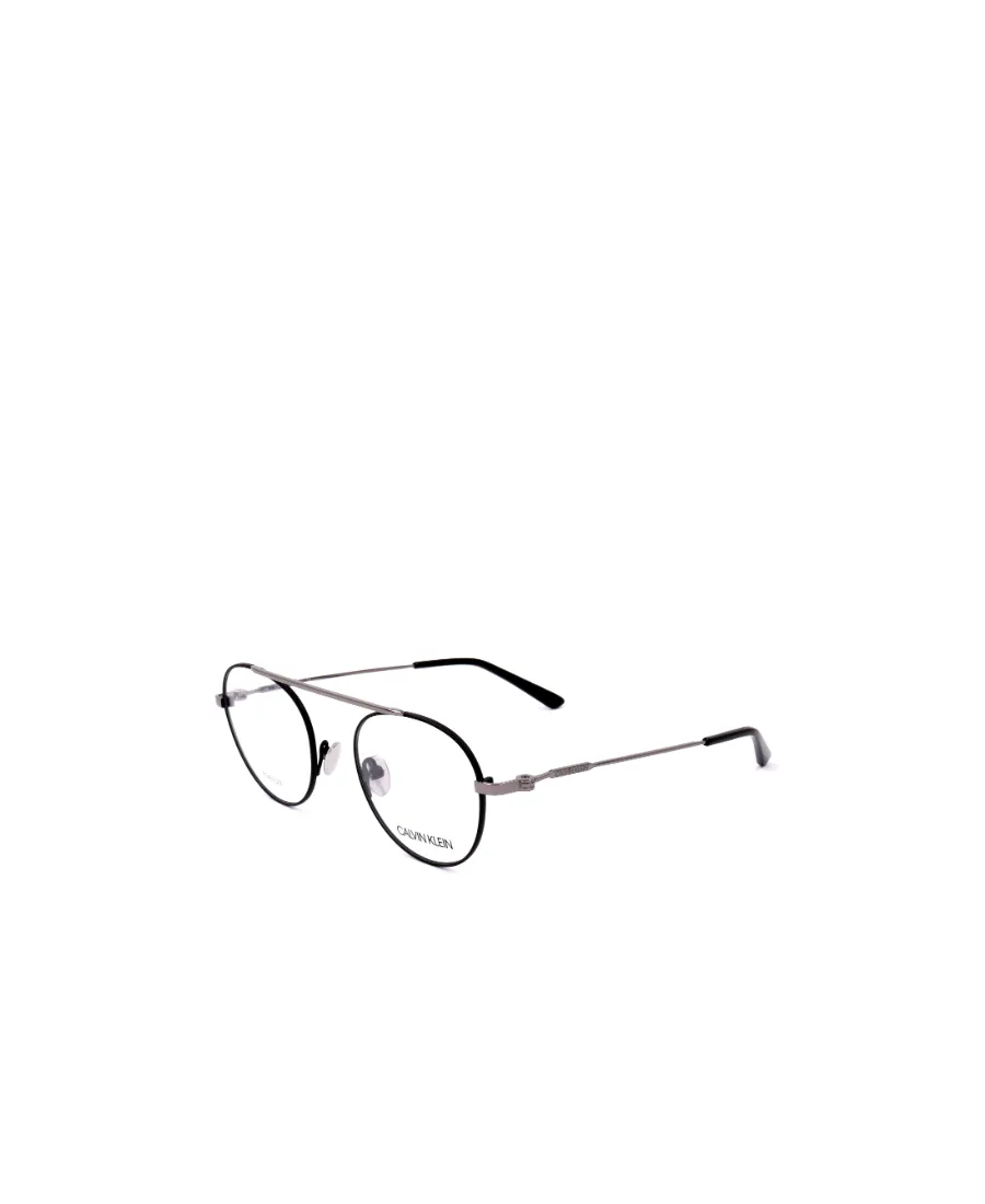 Logo Round Frame Glasses