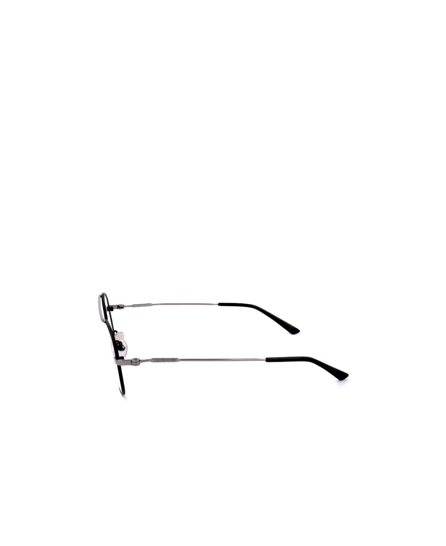 Logo Round Frame Glasses