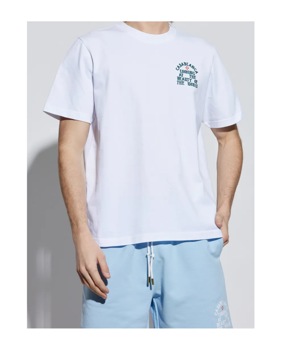 Logo Printed Crewneck T-Shirt