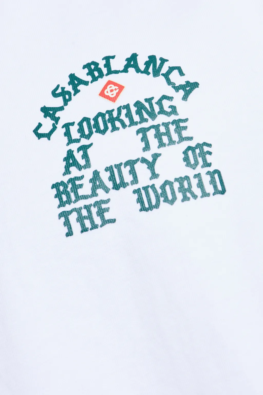 Logo Printed Crewneck T-Shirt