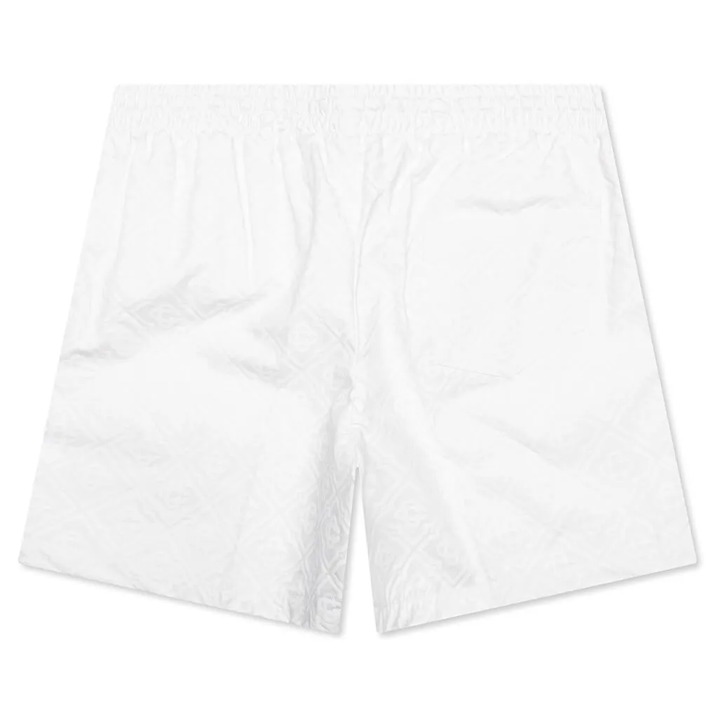 Monogram Drawstring Shorts