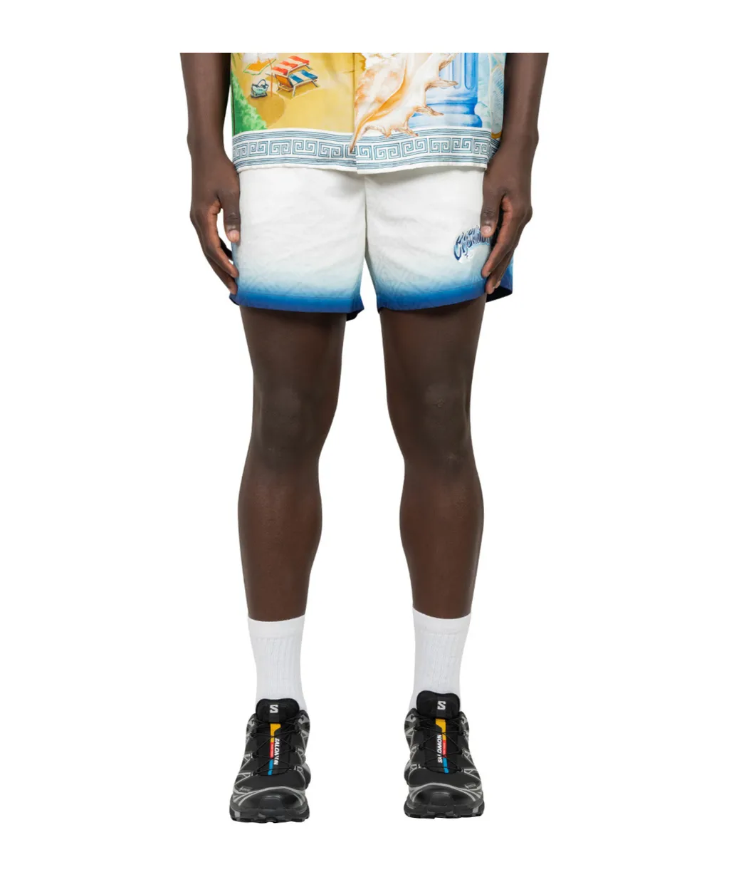 Sea Logo Printed Swim Shorts