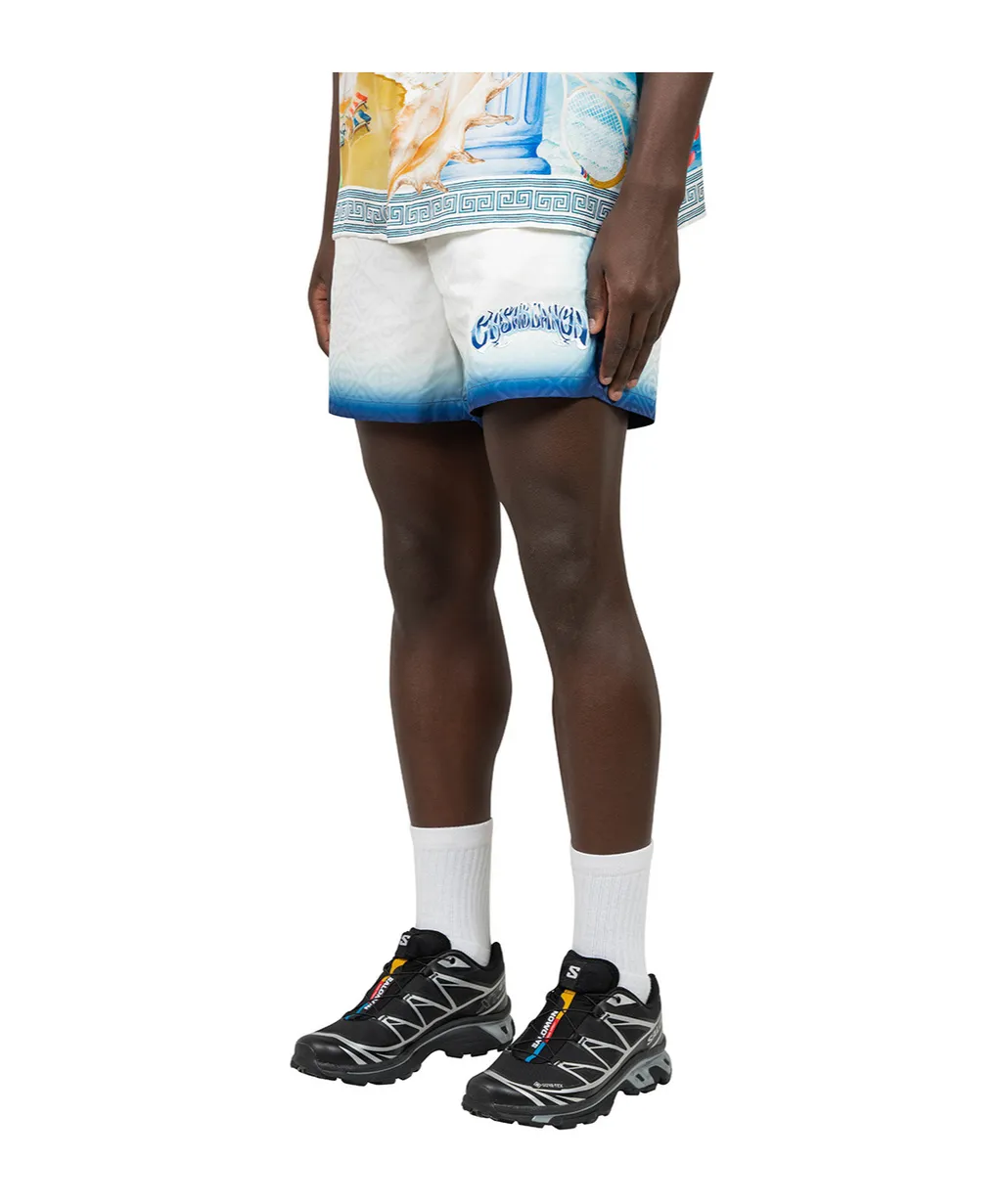 Sea Logo Printed Swim Shorts