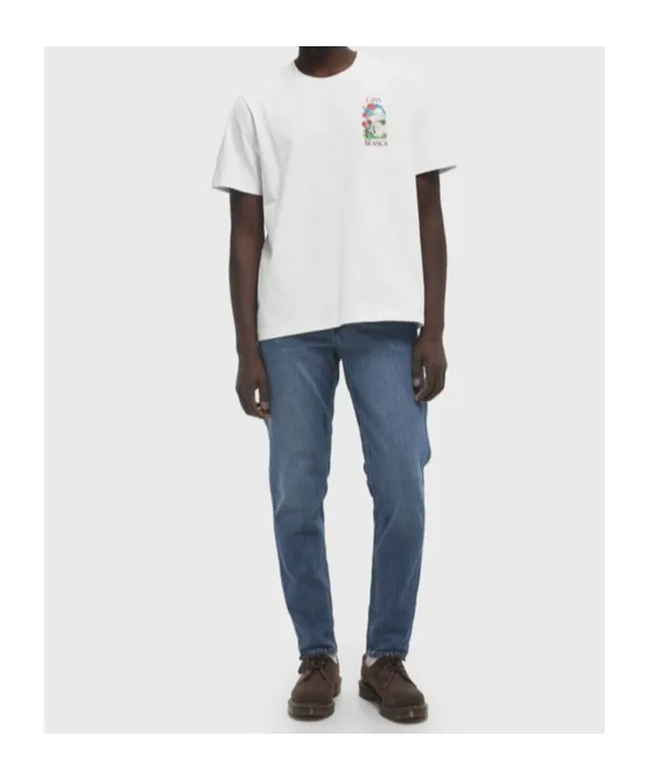 Logo Printed Crewneck T-Shirt