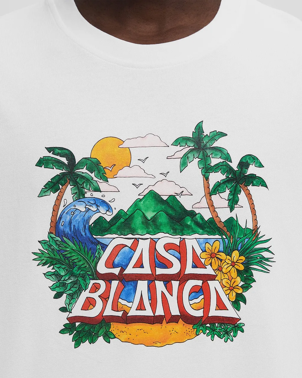 Logo Printed Crewneck T-Shirt