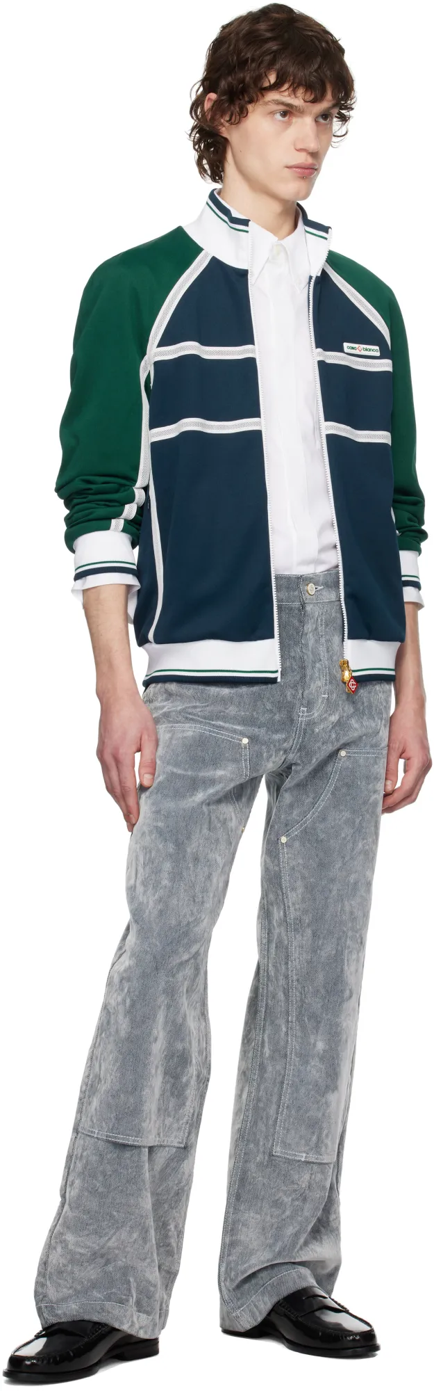 Corduroy Straight Trousers