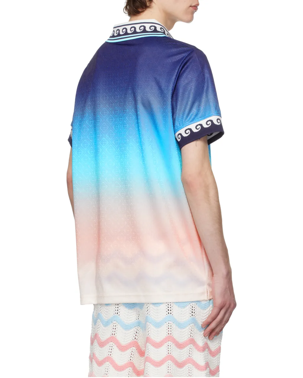 Jacquard Gradient Football Shirt
