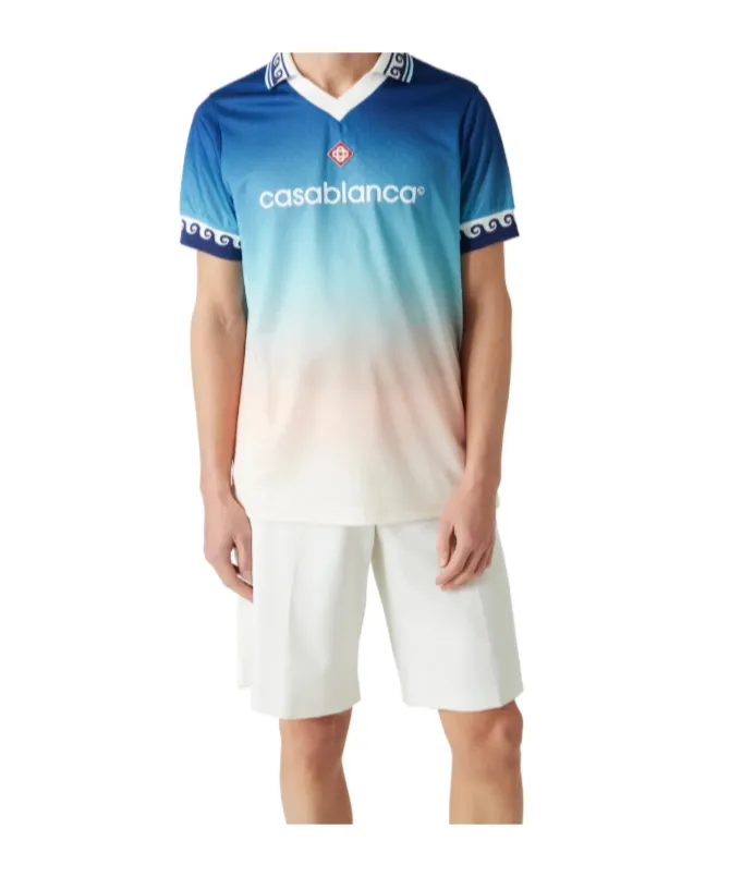 Jacquard Gradient Football Shirt
