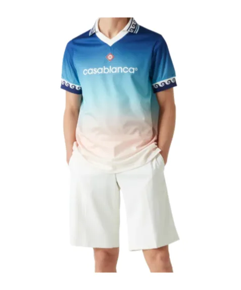 Jacquard Gradient Football Shirt