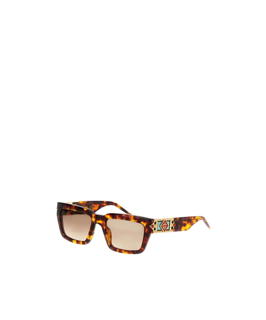 Geometric Frame Sunglasses