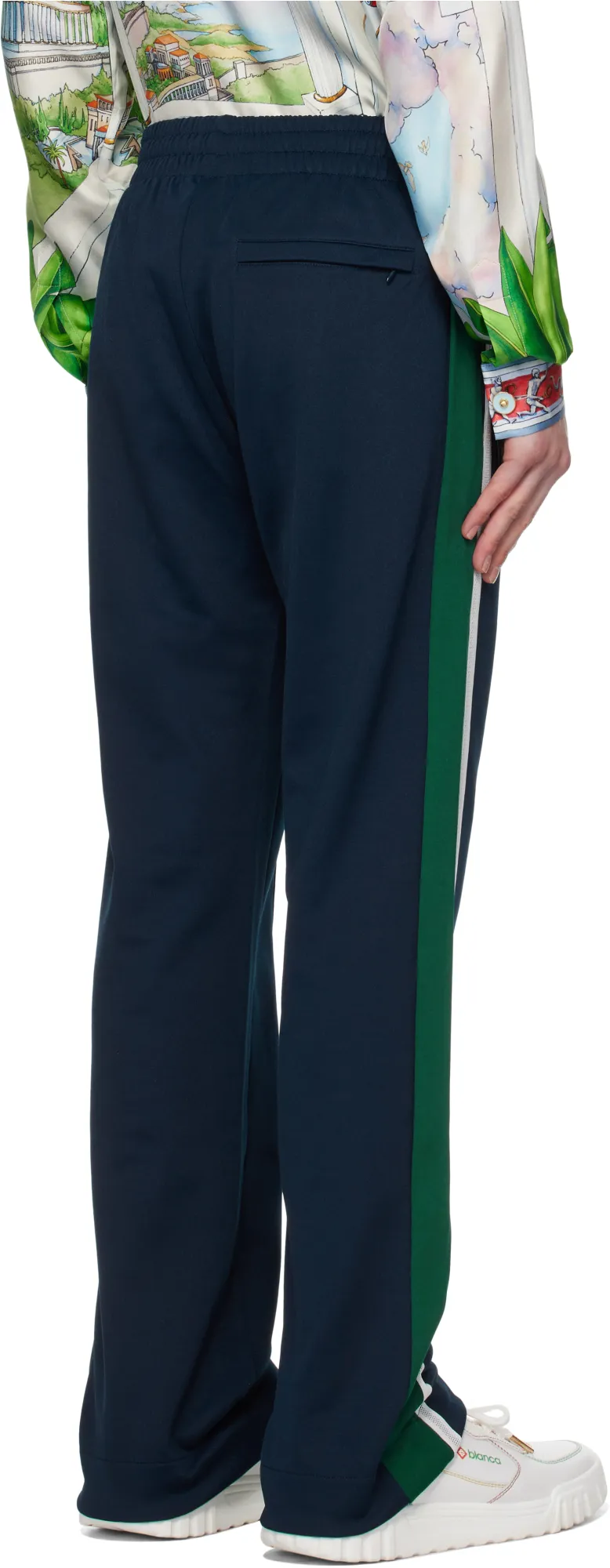 Mesh Tape Track Pants