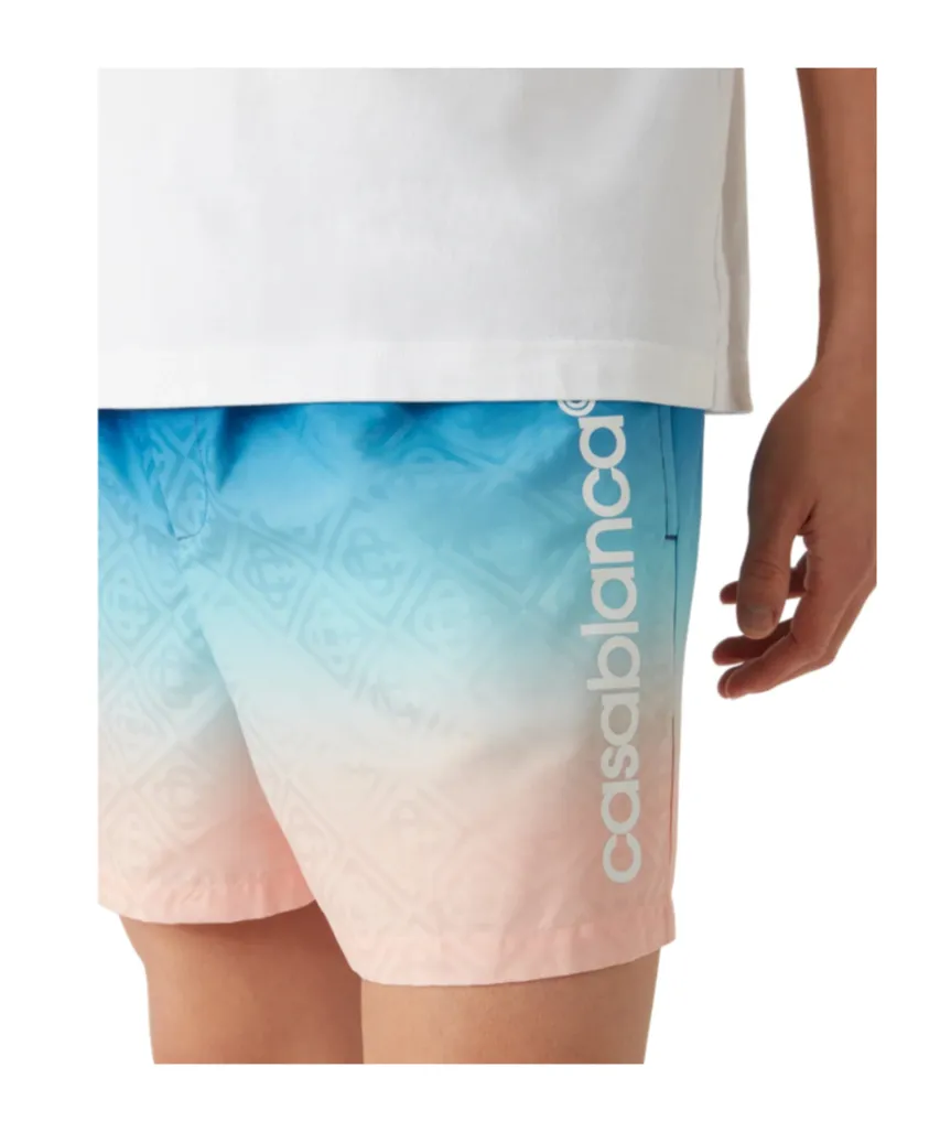 Gradient Football Shorts