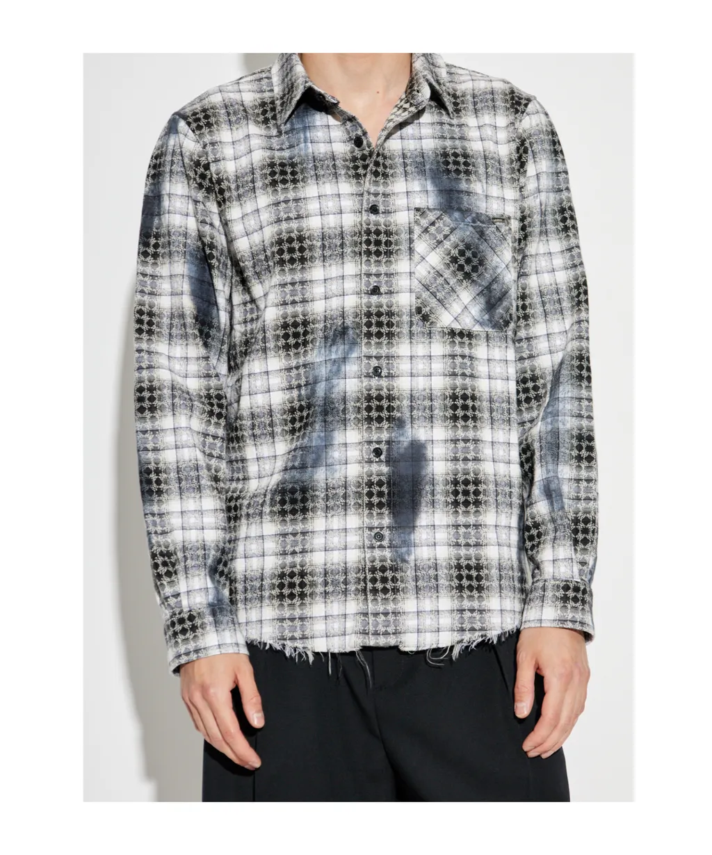 Frayed Checked Shirt