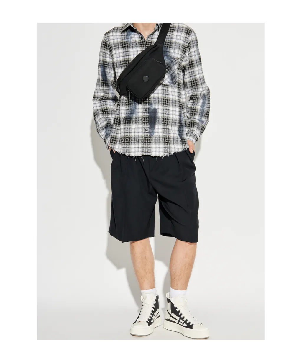 Frayed Checked Shirt