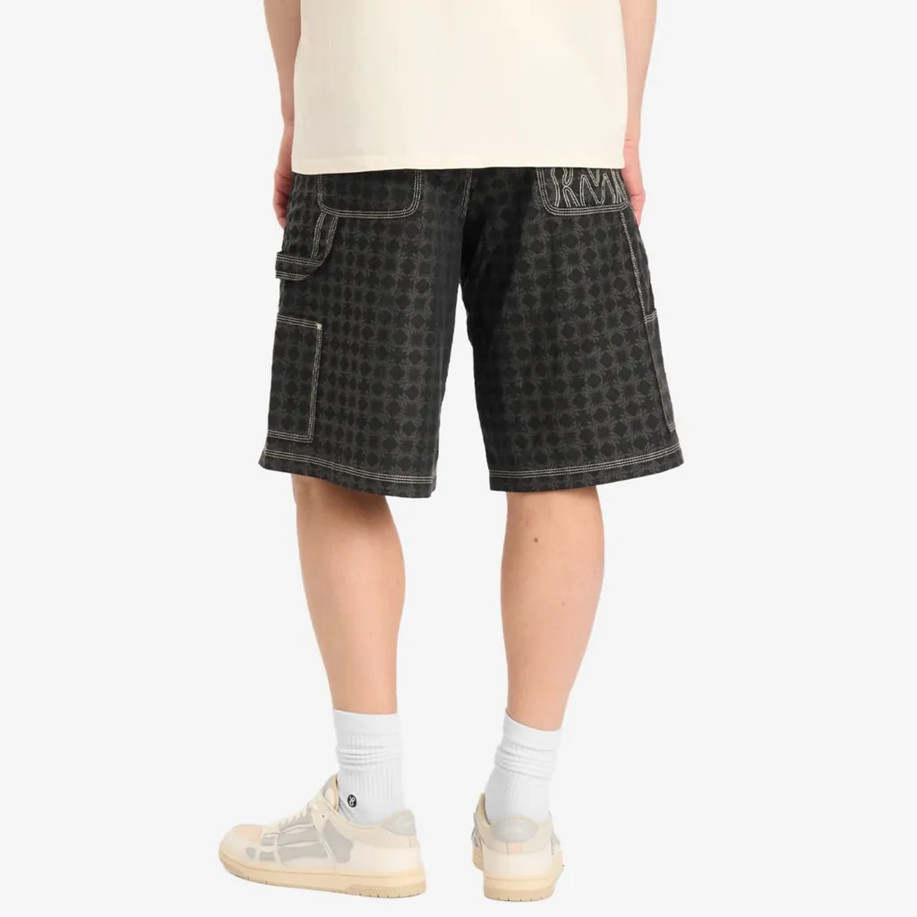 Geometric-Print Shorts