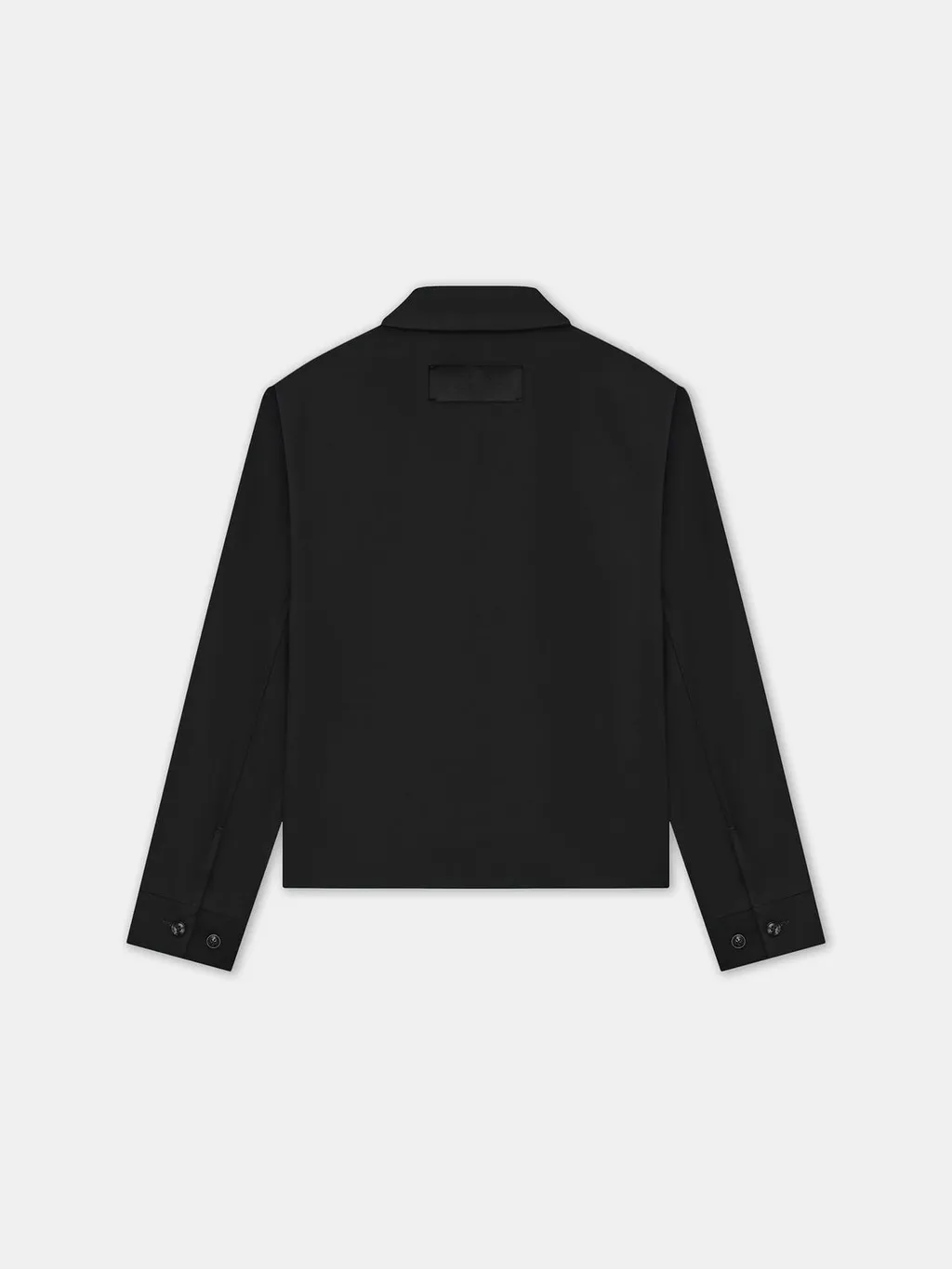 Zip-Up Shirt Jacket