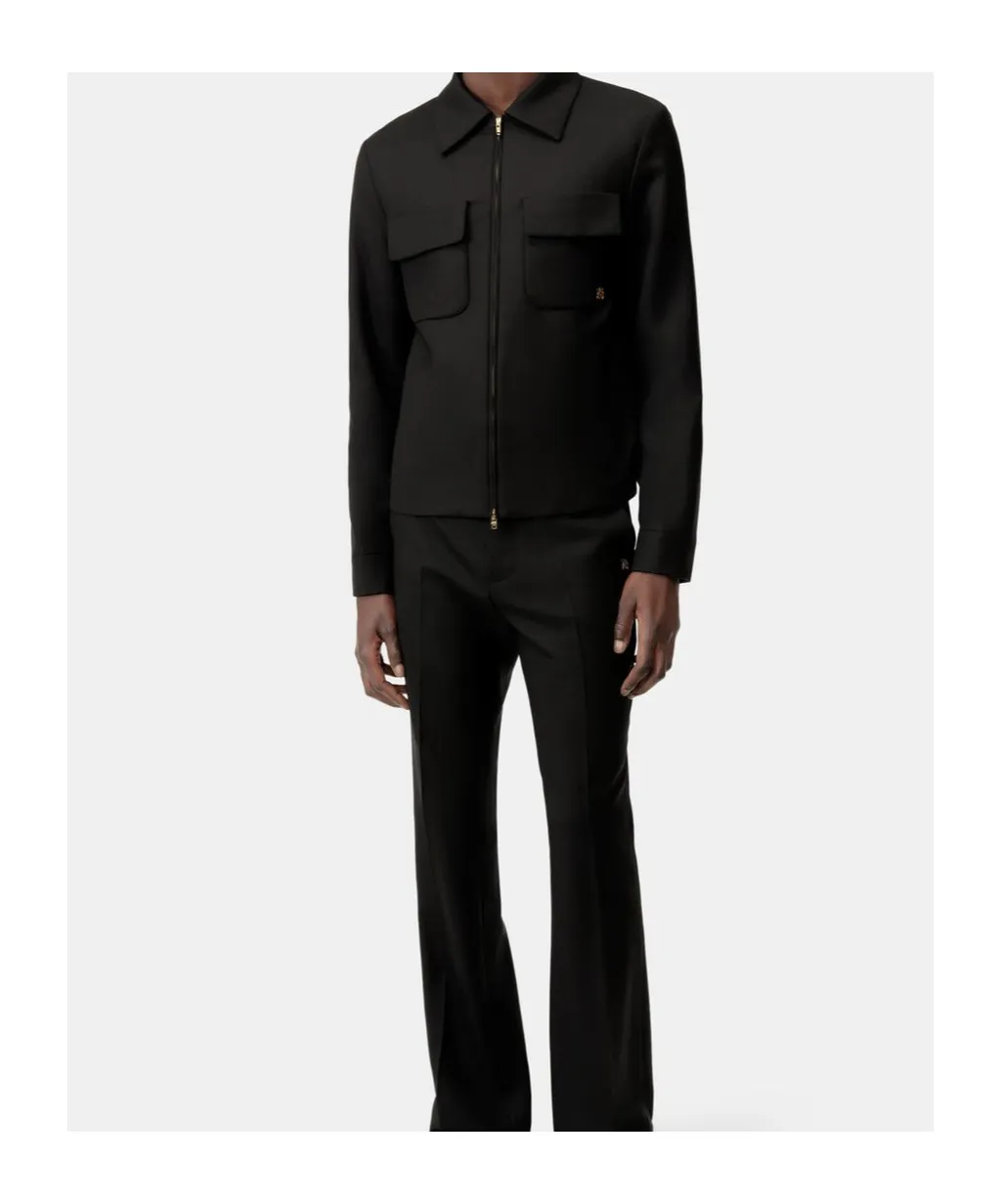 Zip-Up Shirt Jacket