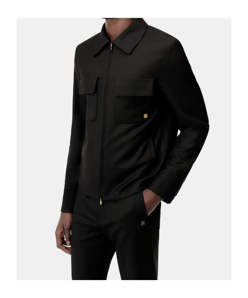 Zip-Up Shirt Jacket