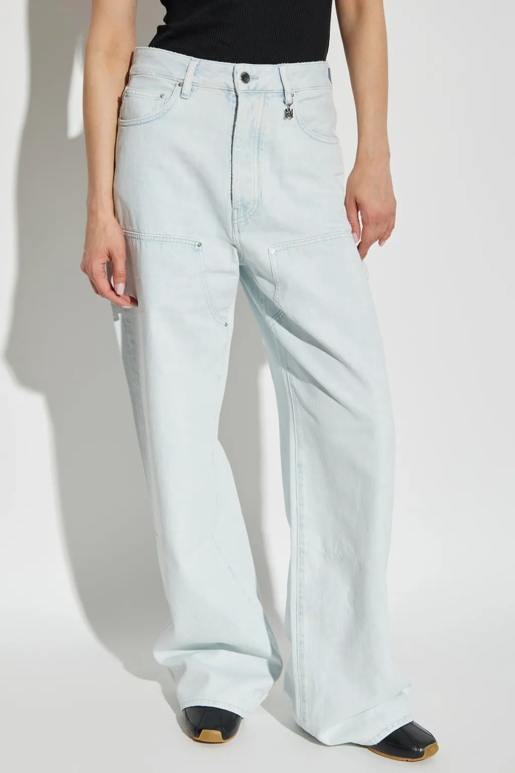 Logo-Charm Carpenter Jeans