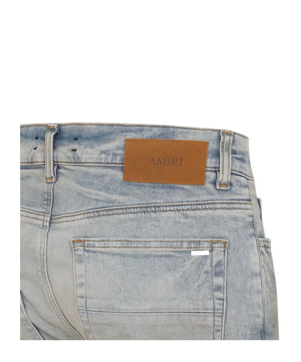 Multi-Pocket Denim Trousers