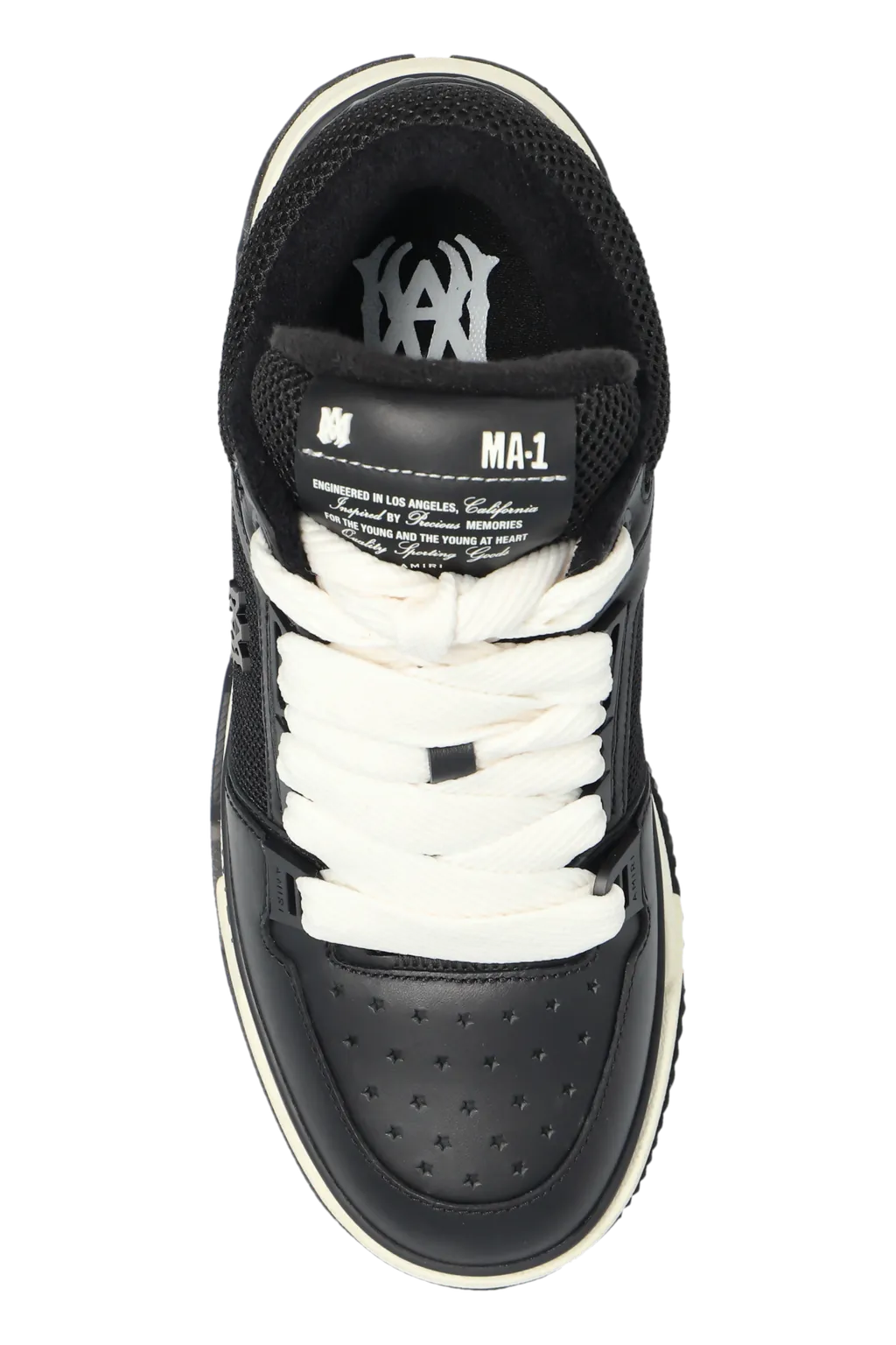 Ma-1 Mesh-Panelled Lace-Up Sneakers