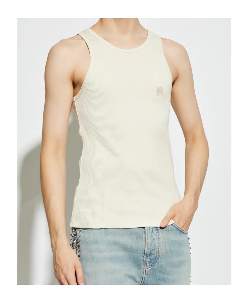 Ribbed Sleeveless Top