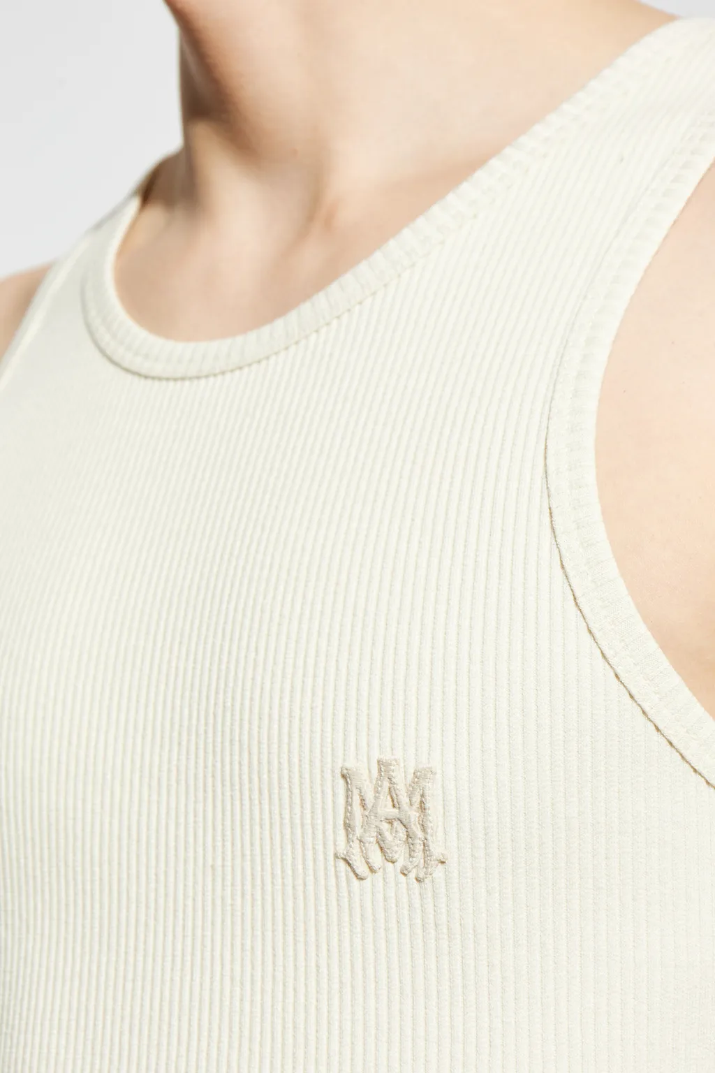Ribbed Sleeveless Top
