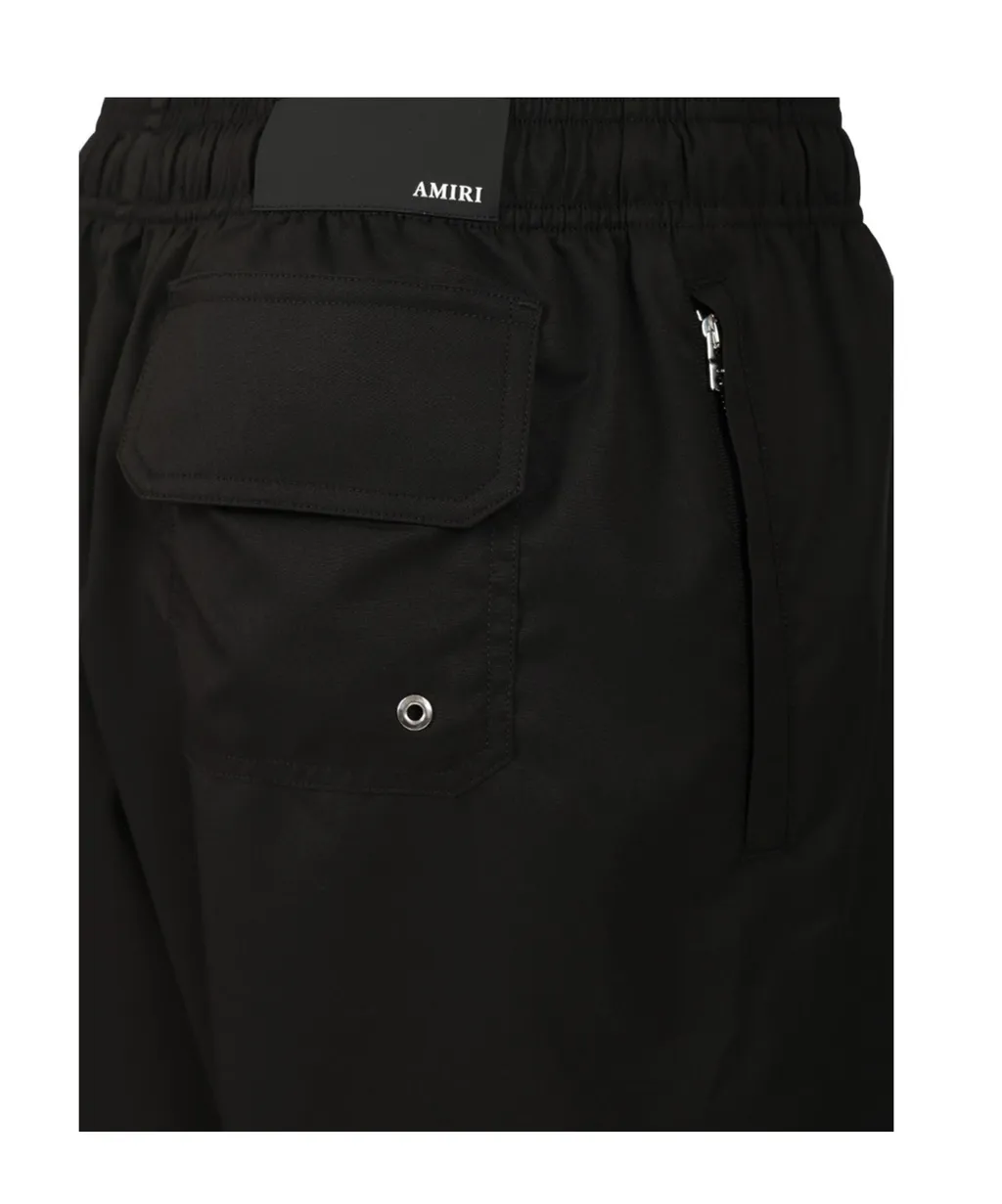 Embroidered-Logo Swim Shorts