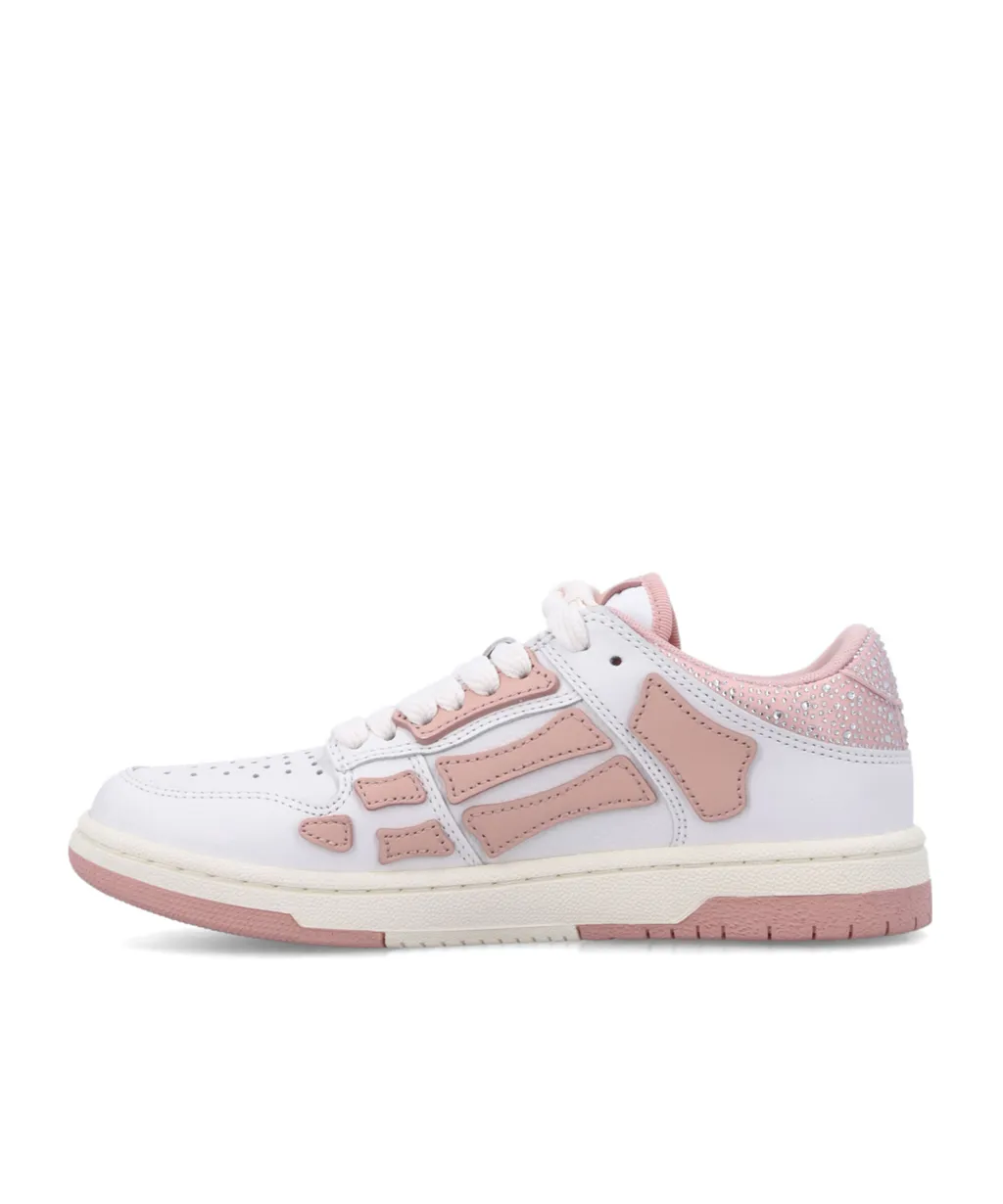 Low Top Sneakers With Perforated Detailing