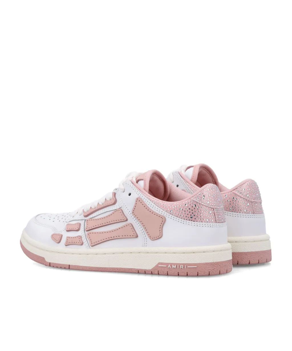 Low Top Sneakers With Perforated Detailing