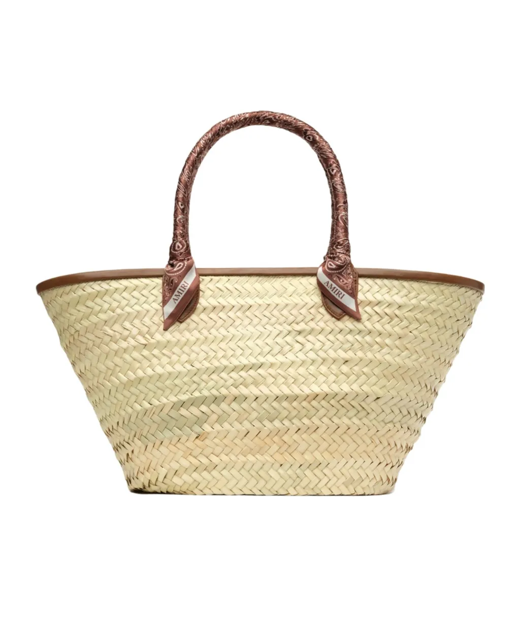 Ma Raffia Macro Tote